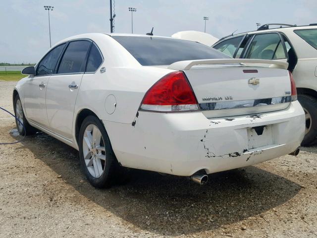 2G1WU583389176027 - 2008 CHEVROLET IMPALA LTZ WHITE photo 3