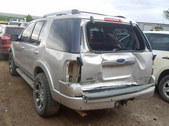 1FMEU75826UA58321 - 2006 FORD EXPLORER L BEIGE photo 3