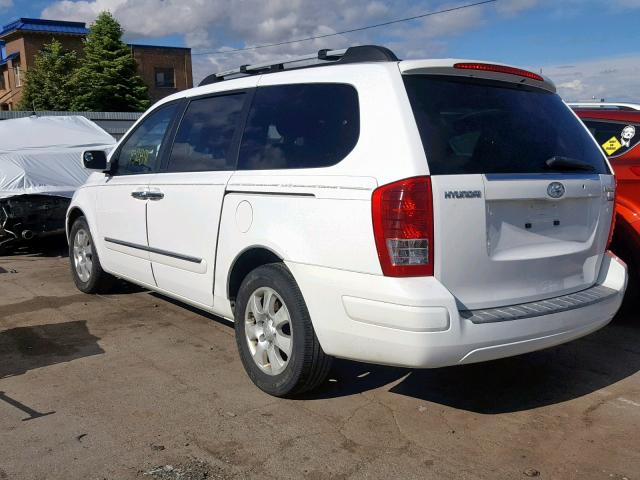 KNDMC233976016635 - 2007 HYUNDAI ENTOURAGE WHITE photo 3