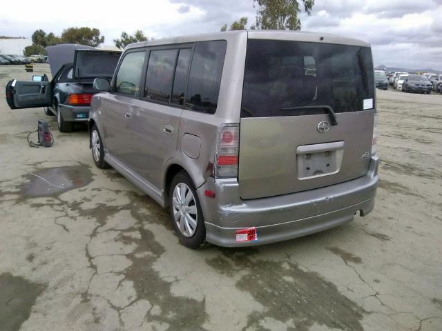 JTLKT324250217028 - 2005 TOYOTA SCION XB 灰色 照片 3