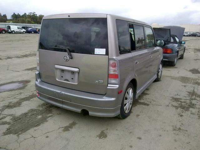 JTLKT324250217028 - 2005 TOYOTA SCION XB 灰色 照片 4