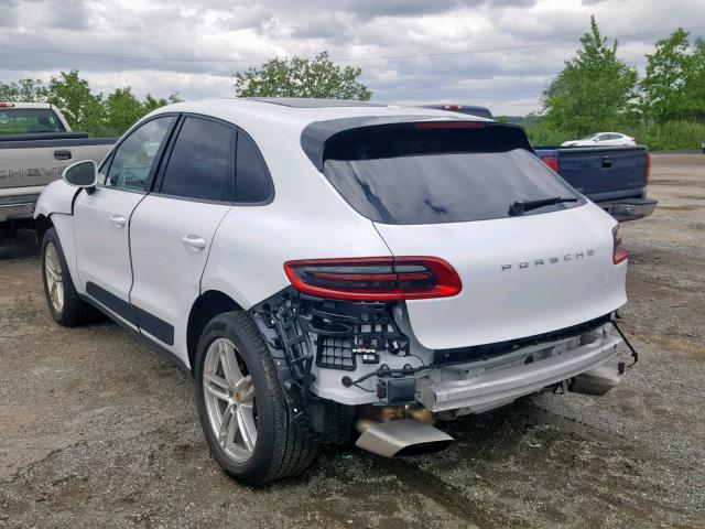 WP1AA2A56JLB00688 - 2018 PORSCHE MACAN WHITE photo 3