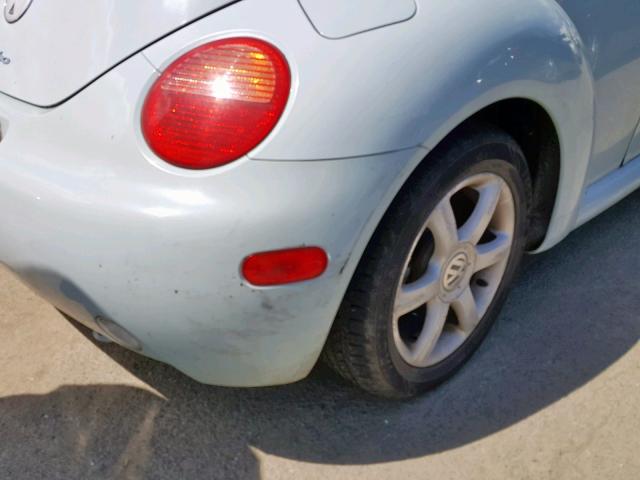 3VWCD31YX4M319817 - 2004 VOLKSWAGEN NEW BEETLE Կապույտ լուսանկար 9