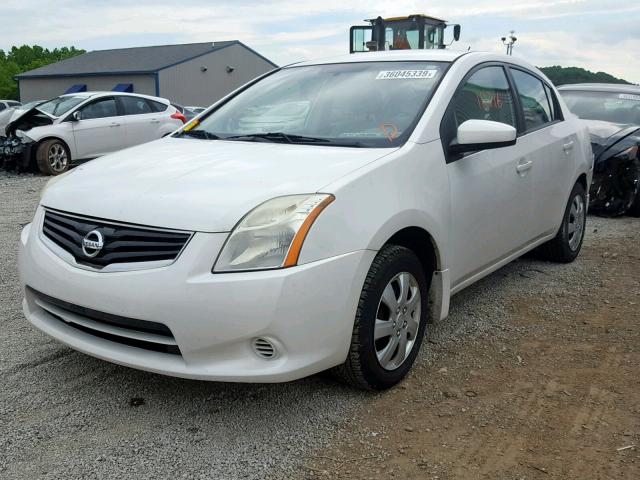 3N1AB6AP4AL696043 - 2010 NISSAN SENTRA 2.0 WHITE photo 2