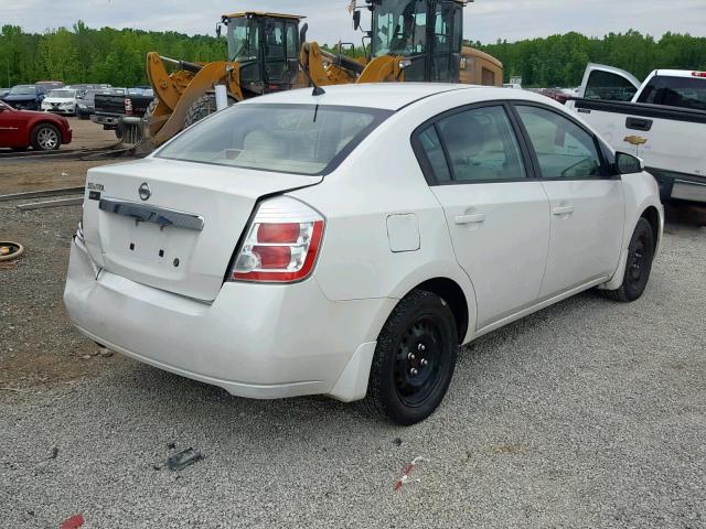 3N1AB6AP4AL696043 - 2010 NISSAN SENTRA 2.0 WHITE photo 4