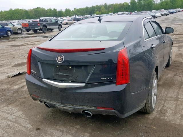 1G6AG5RX4E0126322 - 2014 CADILLAC ATS BLACK photo 4