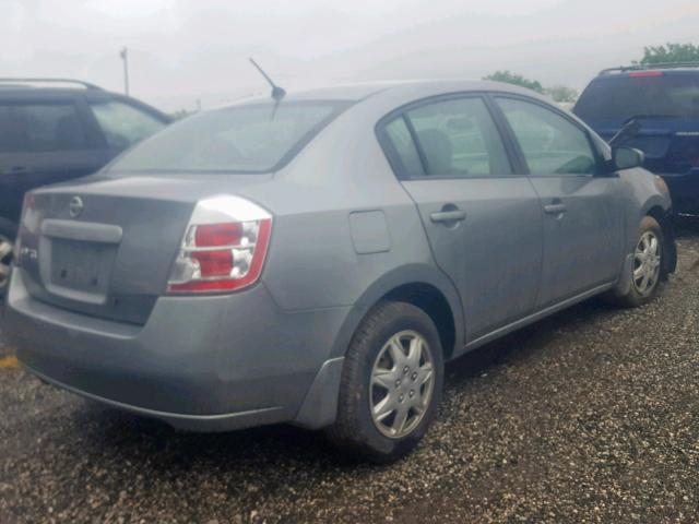 3N1AB61E08L659533 - 2008 NISSAN SENTRA 2.0 GRAY photo 4