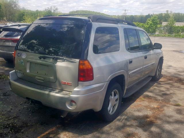 1GKET16S346213432 - 2004 GMC ENVOY XL SILVER photo 4