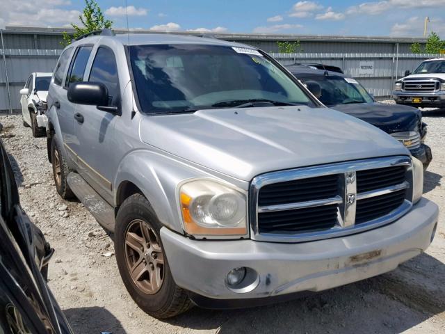 1D4HB48DX5F558781 - 2005 DODGE DURANGO SL SILVER photo 1