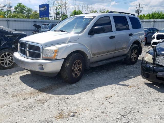 1D4HB48DX5F558781 - 2005 DODGE DURANGO SL SILVER photo 2