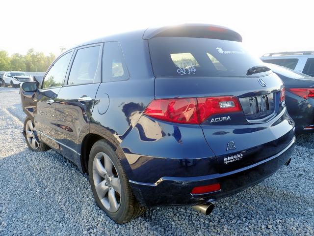 5J8TB18557A019890 - 2007 ACURA RDX TECHNO BLUE photo 3