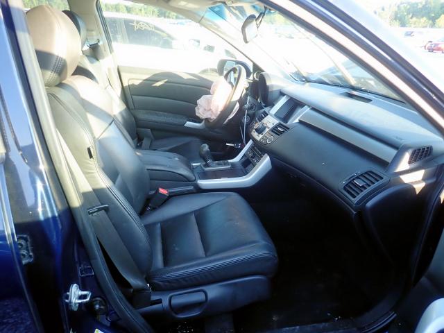 5J8TB18557A019890 - 2007 ACURA RDX TECHNO BLUE photo 5