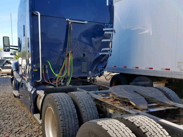 1XKYDP9X0GJ474006 - 2016 KENWORTH CONSTRUCTI BLUE photo 3