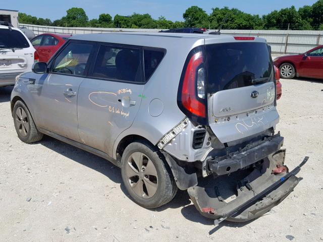 KNDJN2A27E7727703 - 2014 KIA SOUL SILVER photo 3