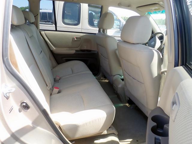 JTEGD21A770163661 - 2007 TOYOTA HIGHLANDER GOLD photo 6