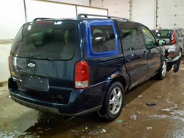 1GNDV33W17D150567 - 2007 CHEVROLET UPLANDER L 蓝色 照片 4