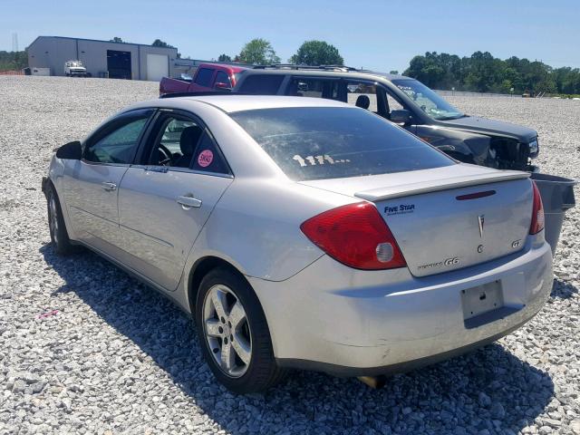 1G2ZH58N274161096 - 2007 PONTIAC G6 GT SILVER photo 3