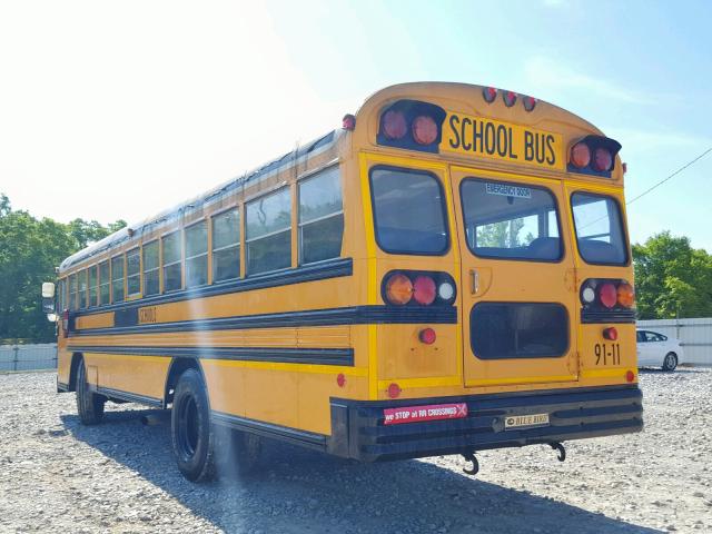 1BAAGCSA4MF039372 - 1991 BLUE BIRD SCHOOL BUS YELLOW photo 3