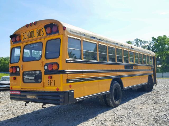 1BAAGCSA4MF039372 - 1991 BLUE BIRD SCHOOL BUS YELLOW photo 4