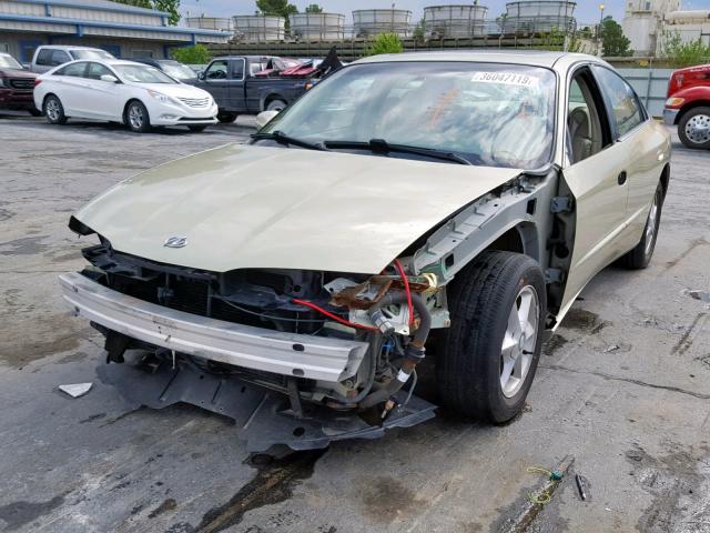 1G3GR64H414276277 - 2001 OLDSMOBILE AURORA GOLD photo 2