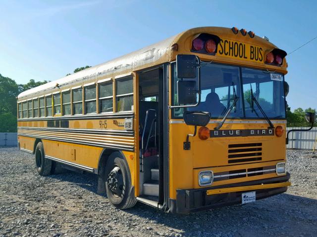 1BAAGCSA1MF038213 - 1991 BLUE BIRD SCHOOL BUS YELLOW photo 1