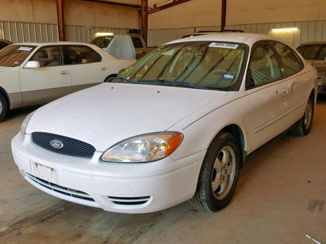 1FAFP53UX6A254423 - 2006 FORD TAURUS SE WHITE photo 2