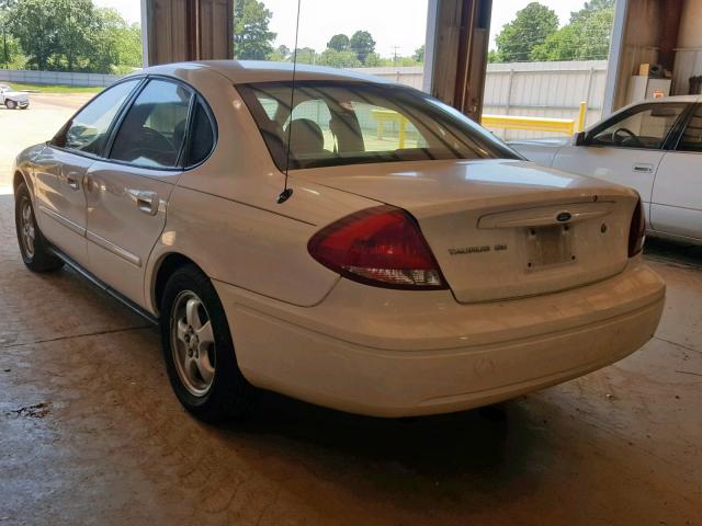 1FAFP53UX6A254423 - 2006 FORD TAURUS SE WHITE photo 3