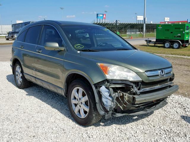 5J6RE38748L008697 - 2008 HONDA CR-V EXL GREEN photo 1