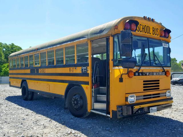 1BAAGCSA2MF037703 - 1991 BLUE BIRD SCHOOL BUS YELLOW photo 1