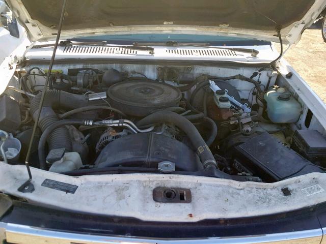 1B7GL23X2TS553168 - 1996 DODGE DAKOTA WHITE photo 7