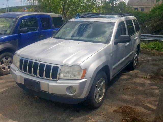 1J8HR58297C506116 - 2007 JEEP GRAND CHER SILVER photo 2