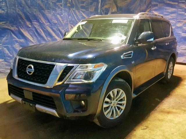 JN8AY2NC6J9558173 - 2018 NISSAN ARMADA SV BLUE photo 2