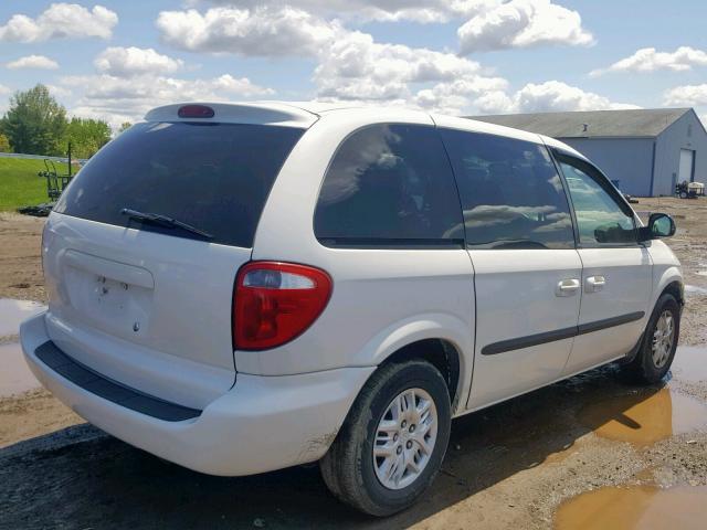 1D4GP45333B165248 - 2003 DODGE CARAVAN SP WHITE photo 4