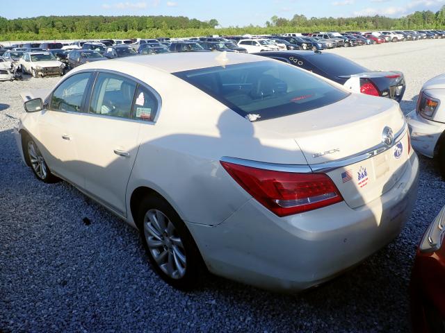 1G4GB5G30EF253924 - 2014 BUICK LACROSSE WHITE photo 3