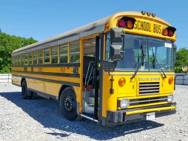 1BAAGCSA6NF049631 - 1992 BLUE BIRD SCHOOL BUS YELLOW photo 1