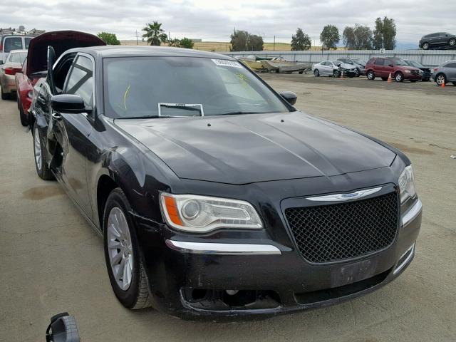 2C3CCAAG1DH513320 - 2013 CHRYSLER 300 BLACK photo 1