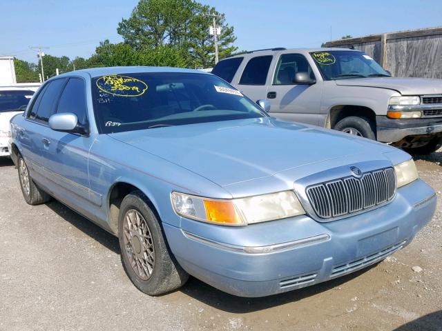 2MEFM74W0YX620848 - 2000 MERCURY GRAND MARQ BLUE photo 1