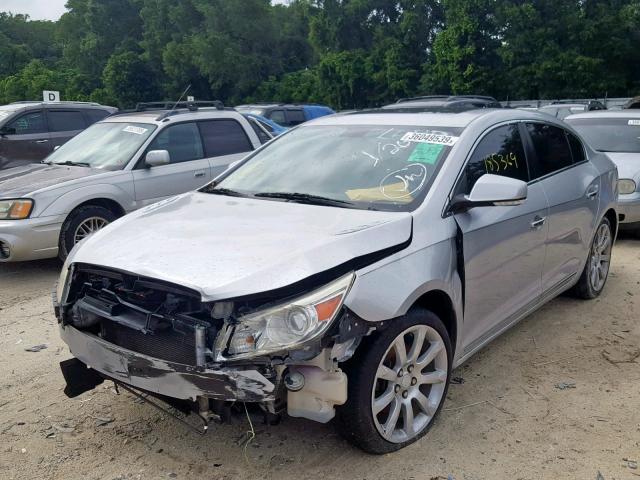 1G4GE5GV0AF166558 - 2010 BUICK LACROSSE C SILVER photo 2