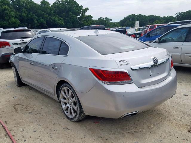 1G4GE5GV0AF166558 - 2010 BUICK LACROSSE C SILVER photo 3