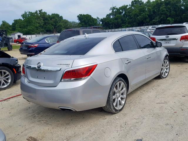 1G4GE5GV0AF166558 - 2010 BUICK LACROSSE C SILVER photo 4