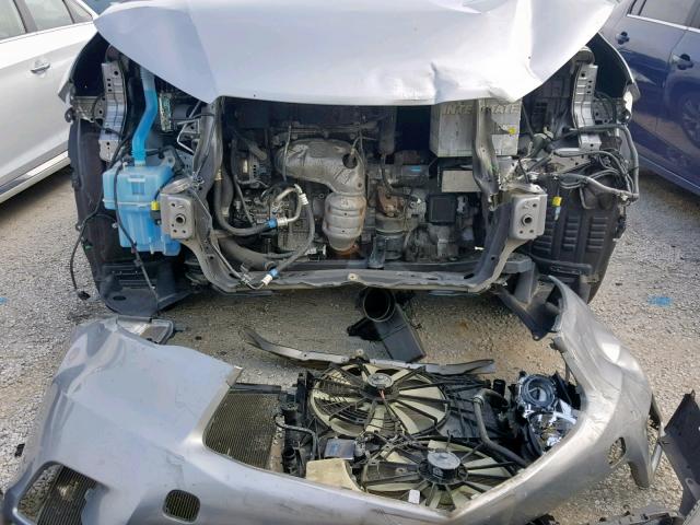 5TDBKRFH0FS137143 - 2015 TOYOTA HIGHLANDER SILVER photo 9