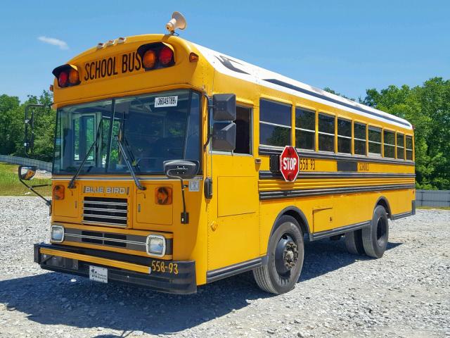 1BAADCSA1NF050940 - 1992 BLUE BIRD SCHOOL BUS YELLOW photo 2