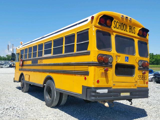 1BAADCSA1NF050940 - 1992 BLUE BIRD SCHOOL BUS YELLOW photo 3