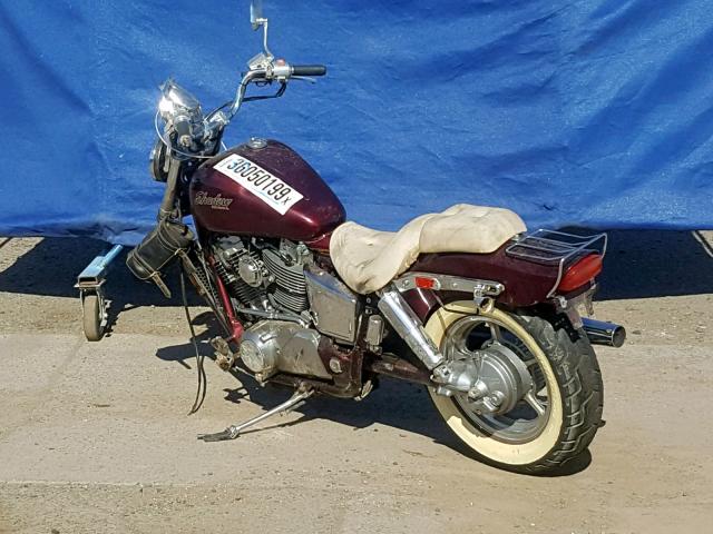 1HFSC1816JA300467 - 1988 HONDA VT1100 C PURPLE photo 3