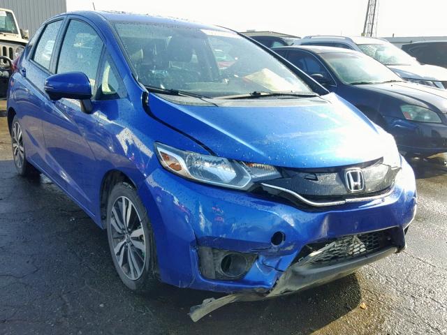 3HGGK5H89GM705341 - 2016 HONDA FIT EX BLUE photo 1