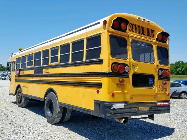 1BAADCSA9TF066042 - 1996 BLUE BIRD SCHOOL BUS YELLOW photo 3