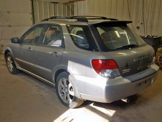 JF1GG68585G813782 - 2005 SUBARU IMPREZA OU GRAY photo 3