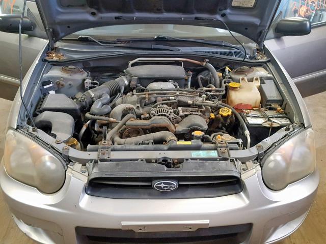 JF1GG68585G813782 - 2005 SUBARU IMPREZA OU GRAY photo 7