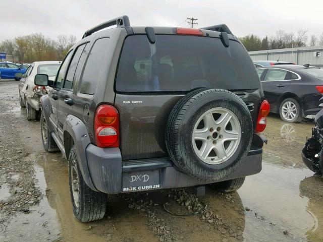 1J4GL38K65W725601 - 2005 JEEP LIBERTY RE GRAY photo 3