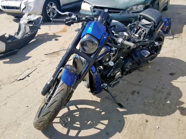 1HD1HHH14FC802758 - 2015 HARLEY-DAVIDSON VRSCDX NIG BLUE photo 2